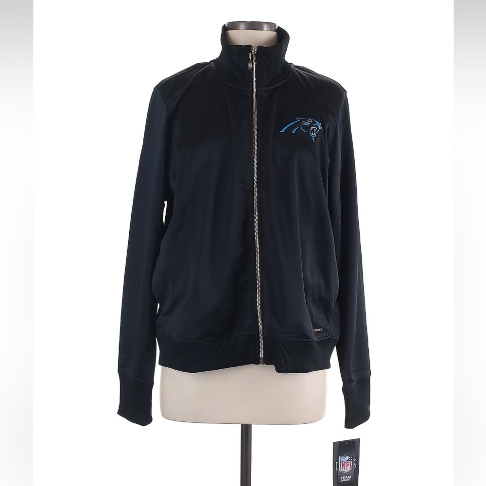 NFL x MSX Michael Strahan women’s Carolina Panthers track jacket new XL